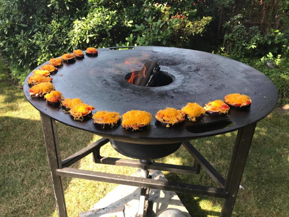 Auberginen Taler MecksBBQ