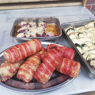 Gefuelltes Schweinefile MecksBBQ
